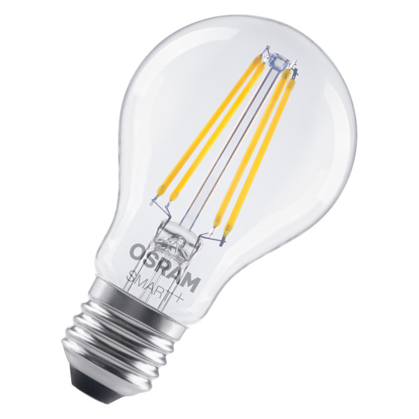 OSRAM LED Leuchtmittel SMART+ MATTER Filament CLASSIC shapes 6W 827 Filament DIM E27 Dimmbar Warm weiß 4099854530005