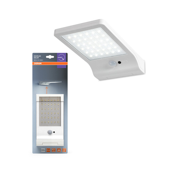 OSRAM LED Aussenleuchte DoorLED Solar 4000K White Neutralweiss 4099854531491