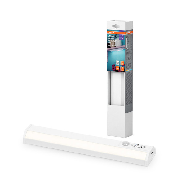 OSRAM LED Nachtlicht LINEAR LED MOBILE BACKLIGHT USB Backlight sensor 200mm Neutralweiss 4099854531897