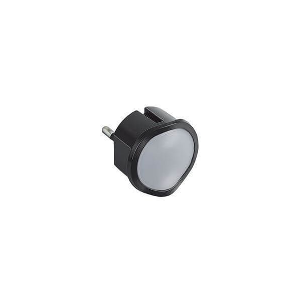 Legrand dimmbares LED-Steckdosen-Nachtlicht mit integriertem Dämmerungssensor, schaltet Lampe bei Dunkelheit automatisch ein, 050677