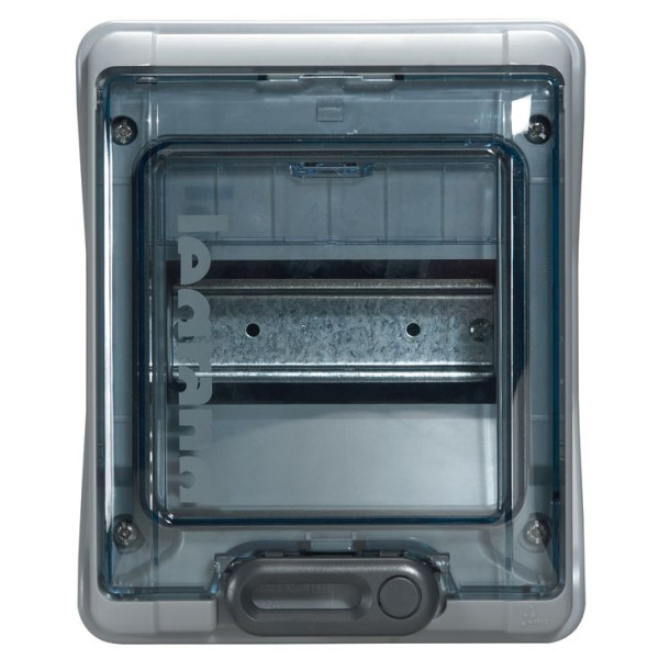 Legrand Plexo Feuchtraumverteiler, Sicherungskasten, Aufputz, IP65 - IK09, 1-reihig, 6 Module, Innen- und Außenbereich, 200 x 164 x 115,6mm, 601976