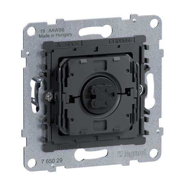 Legrand SEANO Rollladen-/Jalousieschalter-Einsatz, 3 Tasten-System, für den direkten Anschluss am Rollladenmotor, mechanische Verriegelung, 0,5 Sek Umschaltzeit, 765029