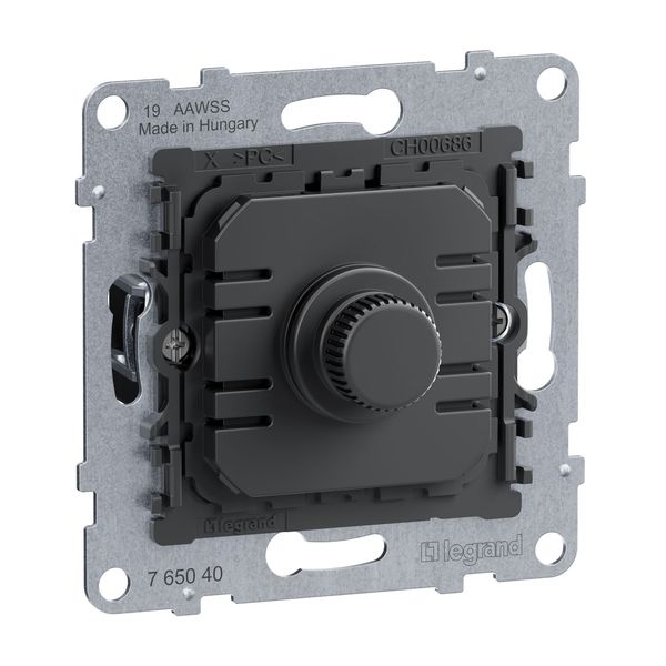 Legrand SEANO Universal-Drehdimmer-Einsatz, 300 W ohne Neutralleiter, Phasenan-/-abschnitt, 5-300W, mit Schraubklemmen, 2-Leiteranschluss, 765040