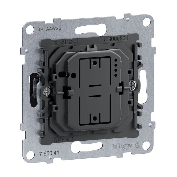 Legrand SEANO Universal-Tastdimmer-Einsatz ohne Neutralleiter, Phasenan-/-abschnitt mit automatischer Lasterkennung, Schraubklemmen, 3-125 W, 765041