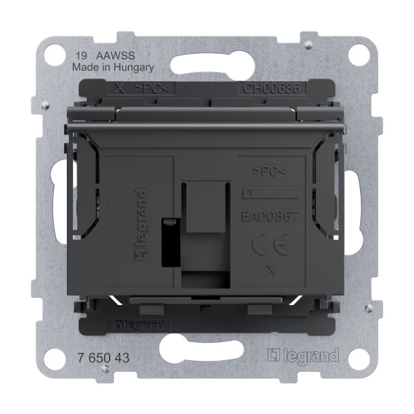 Legrand SEANO mechanischerr Hotel-Card-Schalter-Einsatz, Schaltleistung: 30 VA, 765043