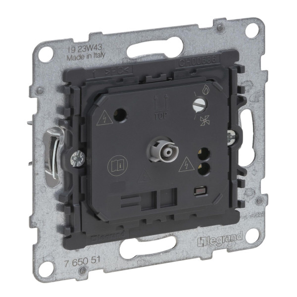 Legrand SEANO Elektronisches Raumthermostat, Einsatz, Wechselkontakt, Schraubklemmen, 765051