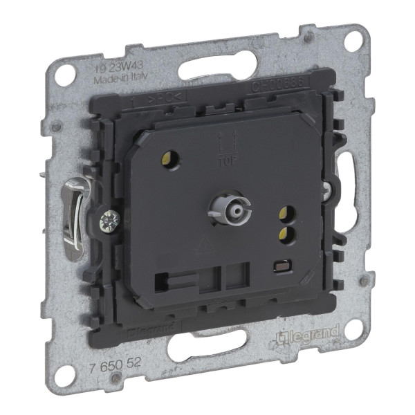 Legrand SEANO Elektronisches Fussbodenthermostat, Einsatz, 1 potentialfreier Schließer, mit 4m Fernfühler, 765052