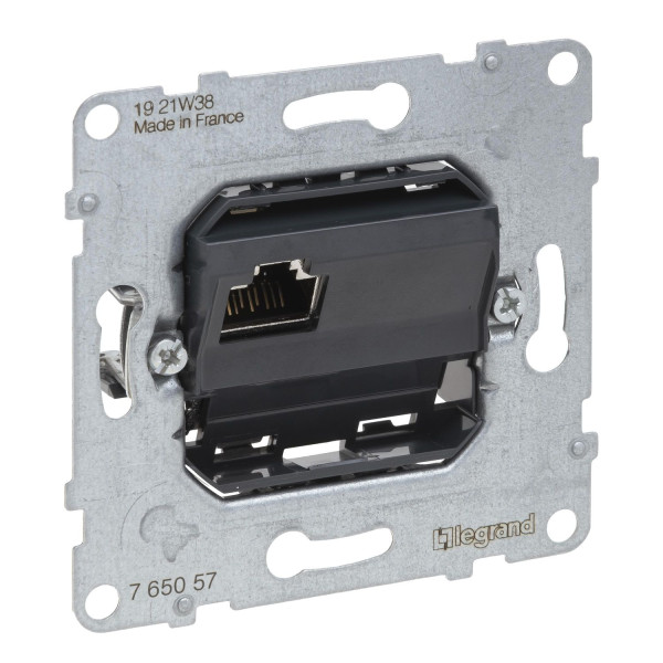 Legrand SEANO Datendose RJ45, Kat. 6A, UTP, ungeschirmt, 765057
