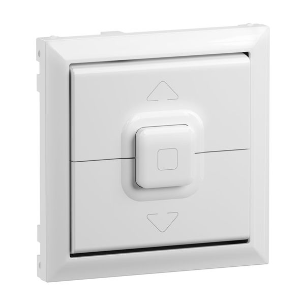Legrand SEANO Wippe für Rollladen-/Jalousieschalter und -taster mit 3-Tasten-Bedienung, Schalterabdeckung, Wippenplatte, Ultraweiß, 765129