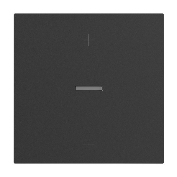 Legrand SEANO Wippe für Tastdimmer in 3-Leiter-Ausführung inkl. Beleuchtungfenster für Status-LED, Anthrazit, 765449