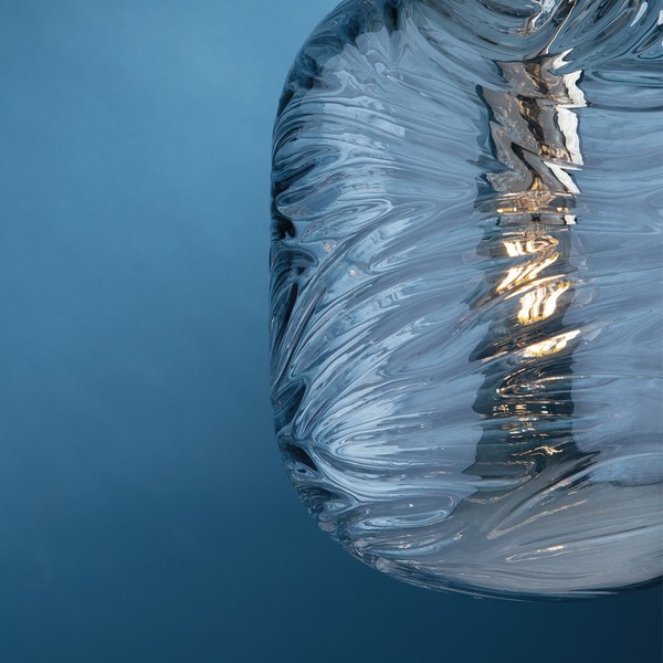 LUCE Design Nereide Pendelleuchte E27 Seeblau