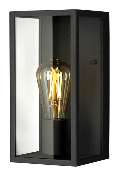 LUCE Design Mirage Aussenwandleuchte E27 dimmbar IP44 Anthrazit