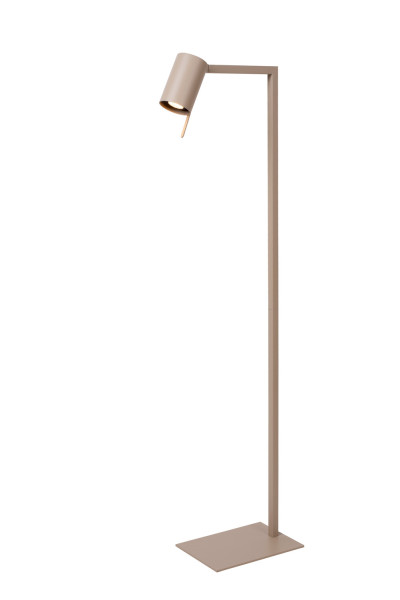 Lucide LESLEY GU10 Stehlampe Mit Leselampe Modern Taupe 03725/01/41