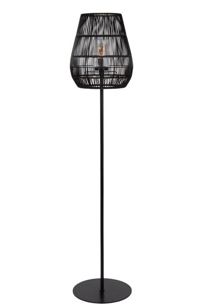 Lucide NERIDA Stehleuchte E27 Schwarz IP44 03845/81/30