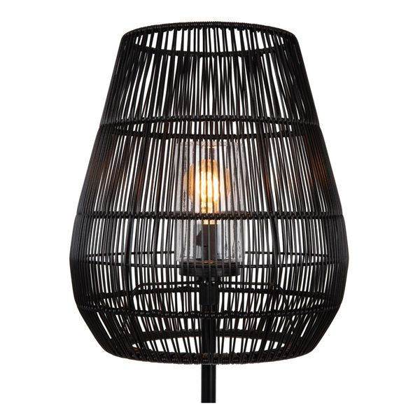 Lucide NERIDA Stehleuchte E27 Schwarz IP44 03845/81/30