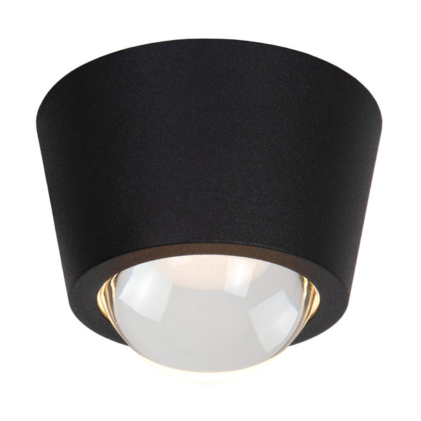 Lucide RIGON LED Deckenleuchte 6W Warmweiss Modern Schwarz 04116/06/30