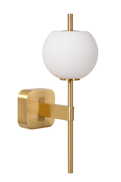Lucide ELDA G9 Wandleuchte IP44 Retro Mattgold 04215/01/02