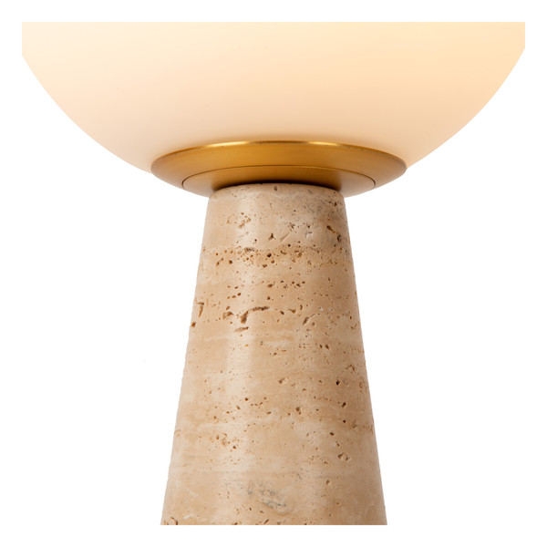 Lucide EVIN E27 Tischlampe Modern Opal 05551/01/61