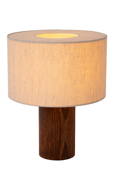 Lucide TACHINA E27 Tischlampe Skandinavisch Natürlich 06526/81/70