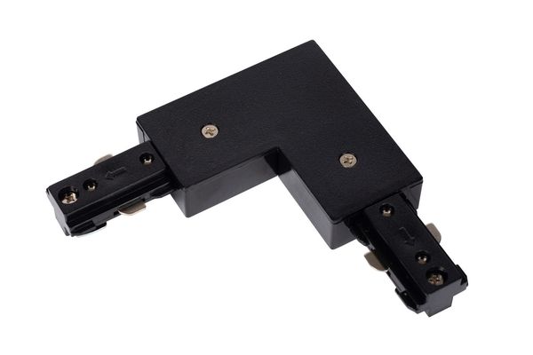 Lucide TRACK L-Verbinder 1-Phasen Stromschienensystem Links Schwarz 09950/05/30