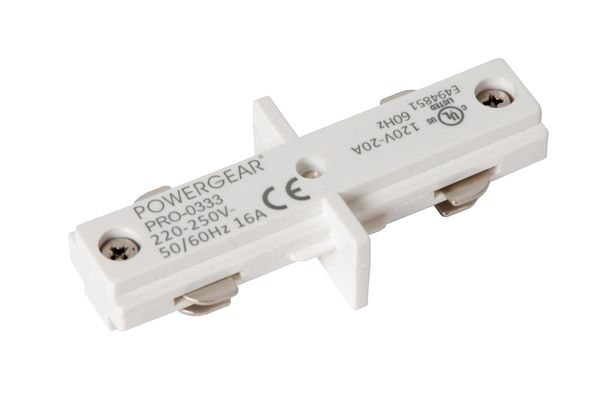 Lucide TRACK I-Verbinder 1-Phasen Stromschienensystem Weiß 09950/06/31