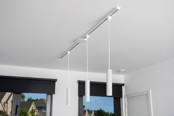 Lucide TRACK FLORIS Pendelleuchte 1-Phasen Stromschienensystem GU10 Weiß 09955/01/31