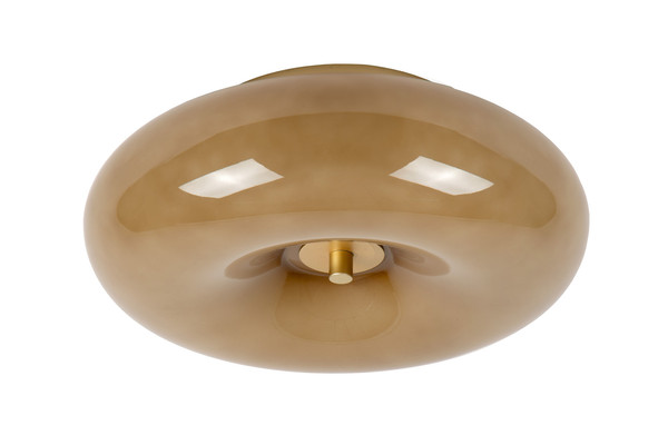 Lucide SENTINO G9 Deckenleuchte 3-fach Retro Taupe 10125/30/41