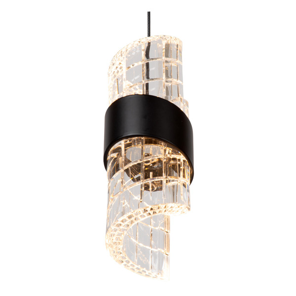 Lucide KLIGANDE LED Pendelleuchten 5-fach 7,8W dimmbar Warmweiss Modern Schwarz 70-150cm 13496/35/30