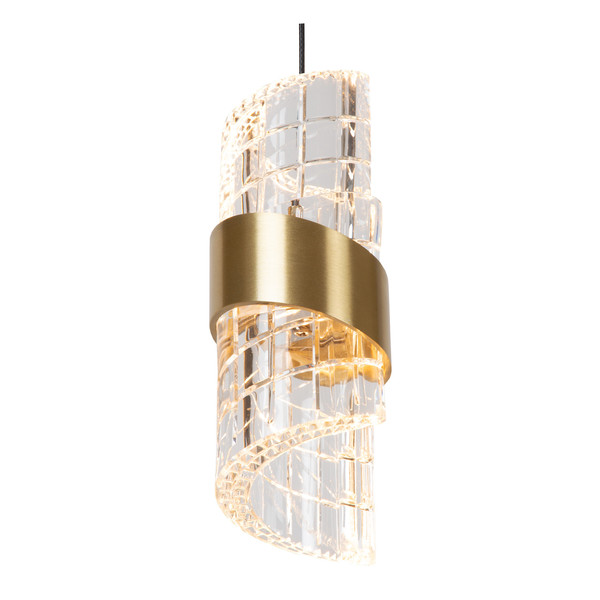 Lucide KLIGANDE LED Pendelleuchten 5-fach 8W dimmbar Warmweiss Modern Mattgold 70-150cm 13496/36/02