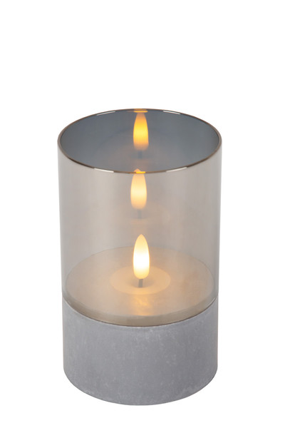Lucide VELAS LED Tischlampe 3-fach 0,2W Warmweiss Modern Rauchfarbe 13500/03/65