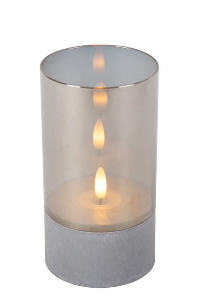 Lucide VELAS LED Tischlampe 3-fach 0,2W Warmweiss Modern Rauchfarbe 13500/03/65