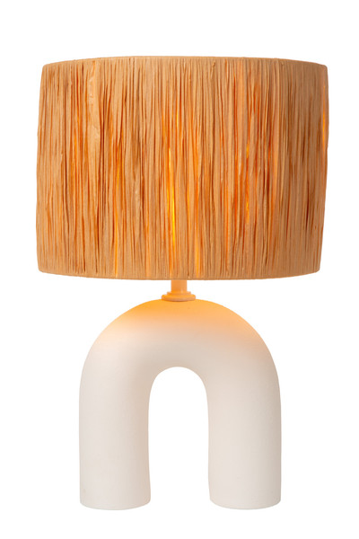 Lucide RONDA E27 Tischlampe Skandinavisch Weiß 13553/44/31