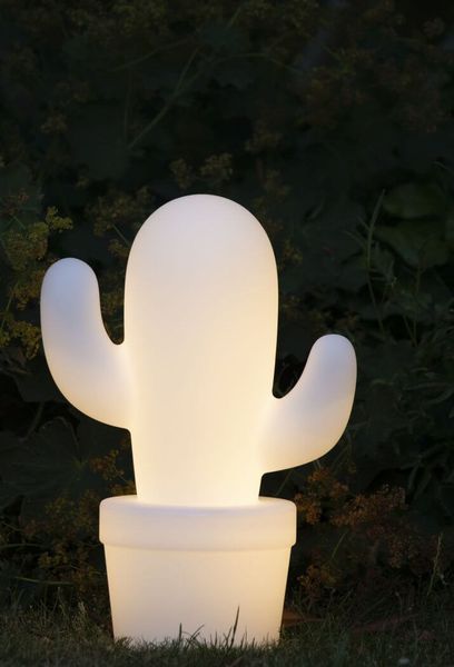 Lucide CACTUS LED Tischlampe Außen Outdoor 2W dimmbar Weiß IP44 13813/02/31
