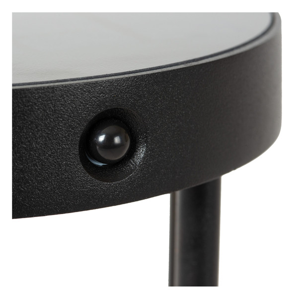 Lucide JACKSON LED Pollerleuchte 2W dimmbar IP54 Steuerbare Lichtfarbe Modern Schwarz 15811/02/30