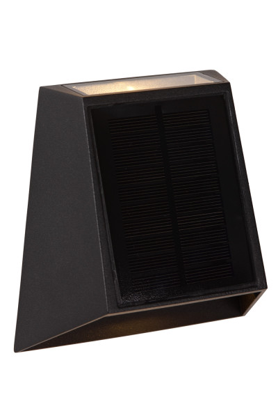 Lucide LUTON LED Wandleuchte 1W dimmbar IP54 Steuerbare Lichtfarbe Modern Schwarz 15815/01/30
