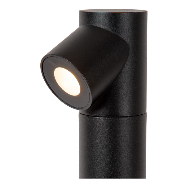 Lucide IBAMBA LED Pollerleuchte 6W IP65 Warmweiss Modern Schwarz 15850/05/30