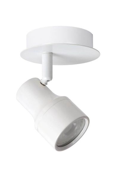Lucide SIRENE-LED LED Deckenleuchte GU10 5W dimmbar 360° drehbar Weiß IP44 17948/05/31