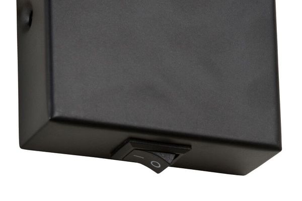 Lucide BUDDY LED Wandleuchte 4W mit flexiblem Lesearm Schwarz, Chrom 18293/03/30