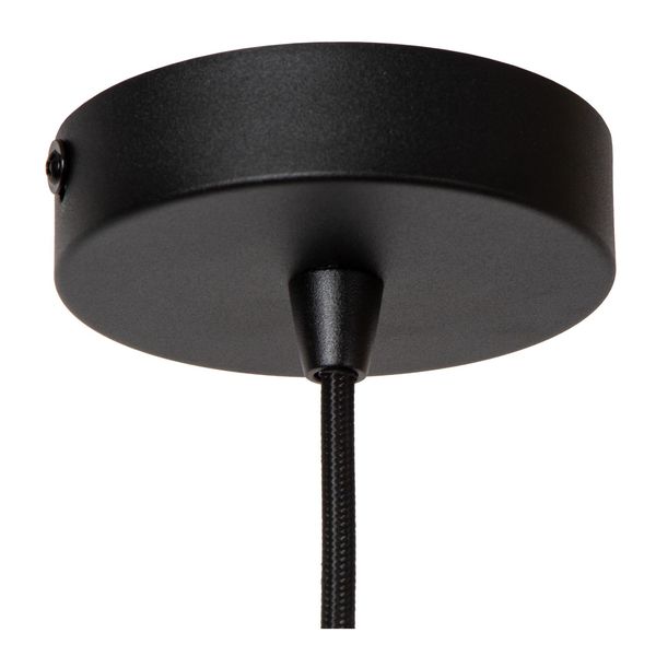Lucide ROSAS Pendelleuchte E27 Schwarz, Mattes Gold, Messing 21433/01/30