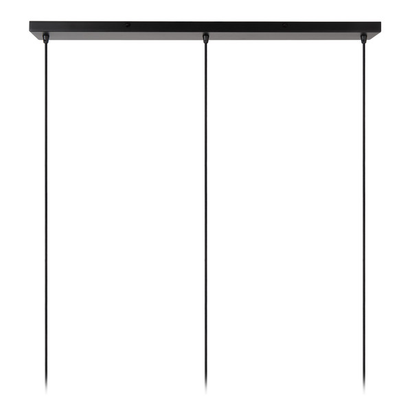 Lucide ALMELO E27 Pendelleuchten 3-fach Modern Schwarz 60-150cm 21434/03/30