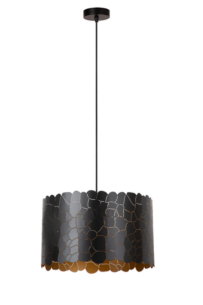 Lucide ALMELO E27 Pendelleuchten Modern Schwarz 60-155cm 21434/40/30