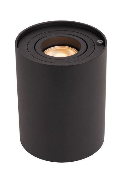 Lucide TUBE LED Tischlampe GU10 3-Stufen-Dimmer 5W dimmbar Schwarz 22552/05/30