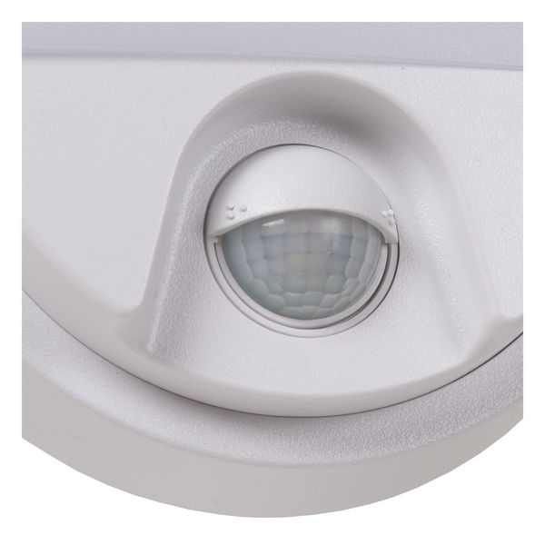 Lucide HUPS IR LED Wandleuchte 10W Weiß, Opal Sensor IP54 22863/10/31