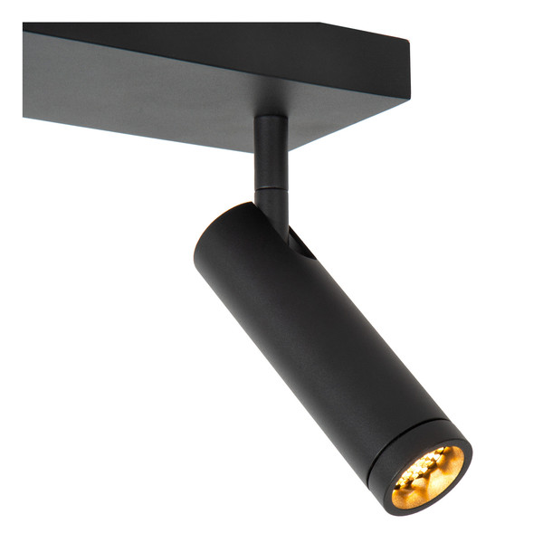 Lucide GRADO GU10 (MR11) Deckenstrahler 2-fach Modern Schwarz 22974/02/30