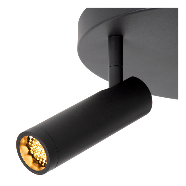 Lucide GRADO GU10 (MR11) Deckenstrahler 3-fach Modern Schwarz 22974/13/30