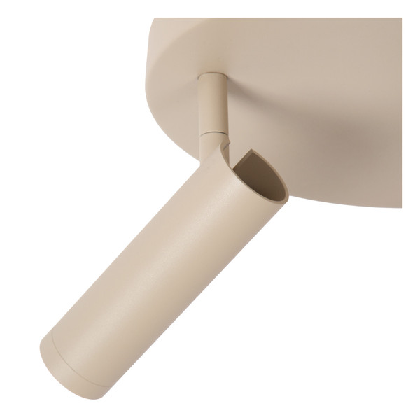 Lucide GRADO GU10 (MR11) Deckenstrahler 3-fach Modern Taupe 22974/13/41