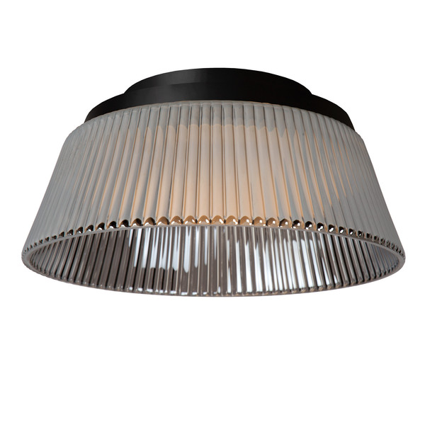 Lucide VIXI LED Deckenleuchte 17,6W dimmbar Warmweiss Retro Rauchfarbe 25115/35/65