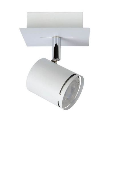 Lucide RILOU LED Deckenleuchte GU10 5W dimmbar 360° drehbar Weiß, Chrom 26994/05/31