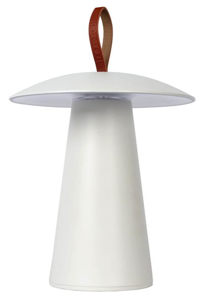 Lucide LA DONNA LED Tischlampe Außen Outdoor 3-Stufen-Dimmer 2W dimmbar Weiß IP54 27500/02/31