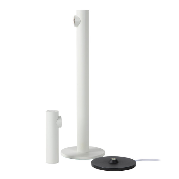 Lucide ANTRIM LED Tischlampe 2,2W dimmbar IP54 Warmweiss Modern Weiß 27503/02/31